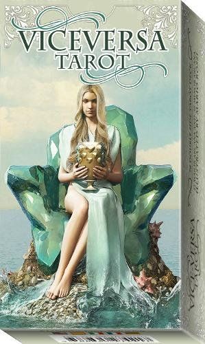 Portada de Massimiliano Filadoro y Davide Corsi Viceversa tarot Cartas y guía Editorial Lo Scarabeo