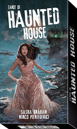 Portada de Sasha Graham y Mirco Pierfederici Tarot of the haunted house Cartas y guía Editorial Lo Scarabeo