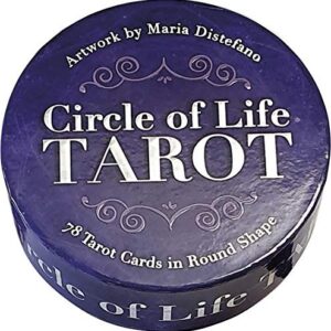 Portada de Maria Distefano Tarot circle of life Cartas y guía Editorial Lo scarabeo