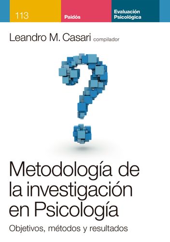 Portada de Leandro M. Asari Metodología de la investigación en Psicología Editorial Planeta