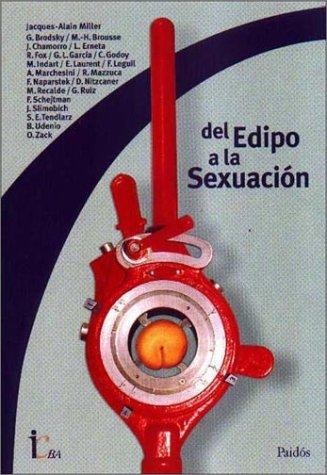 Portada de Jacques Alain Miller Del edipo a la sexuación Editorial Paidós