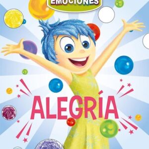 Portada de Alegría Coloreo y exploro mis emociones Disney Editorial Planeta Junior