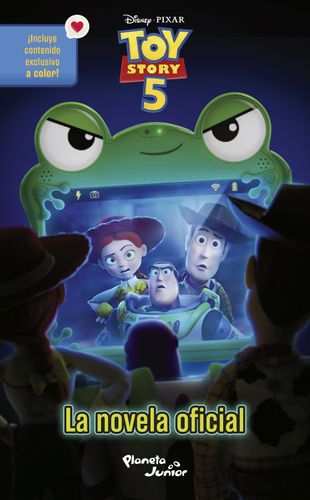 Portada de Disney Pixar Toy Story 5 La novela oficial Editorial Planeta Junior