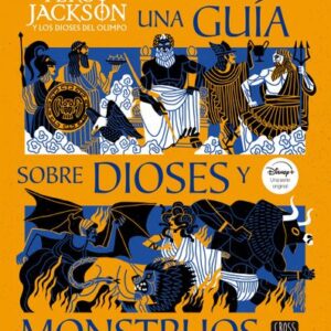 Portada de Percy Jackson y los dioses del Olimpo Una guía sobre dioses y monstruos Ed. Cross books