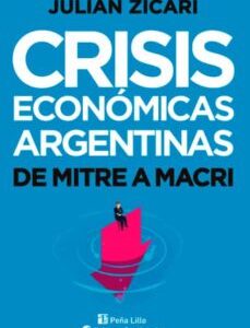 Portada de Julián Zicari Crisis económicas argentinas De Mitre a Macri Editorial Continente