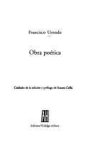 Portada de Francisco Urondo Obra Poética Editorial Adriana Hidalgo