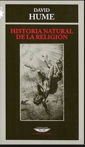 Portada de David Hume Historia natural de la religión Editorial El cuenco de plata