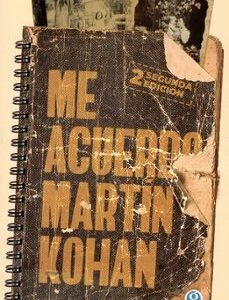 Portada de Martín Kohan Me acuerdo Editorial Godot