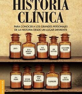 Portada de Daniel López Rosetti Historia clínica Editorial Booket
