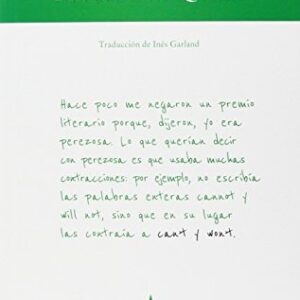 Portada de Lydia Davis No puedo ni quiero Editorial Eterna Cadencia