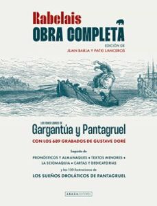 Portada de François Rabelais  Obra Completa Gargantúa y Pantagruel Edición de Gustavo Doré Abada Editores